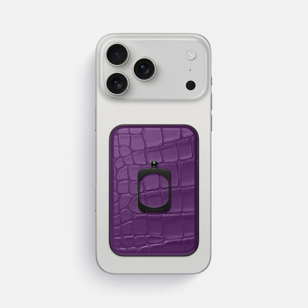 MagSafe Ring For iPhone 18 Pro Max In Alligator -1 | Purple-Black