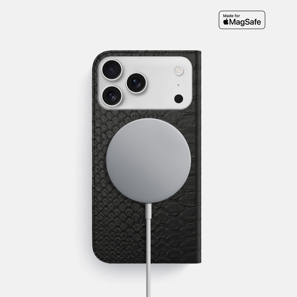 Folio Slim Case For iPhone 18 Pro In Python -3 | Black