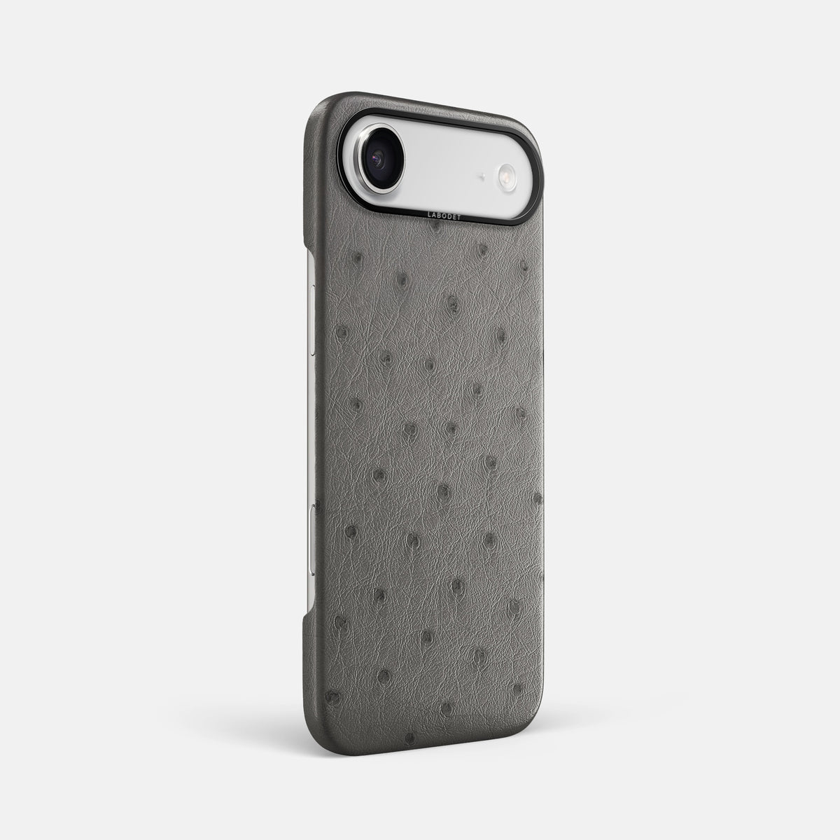 Classic Case For iPhone 17 Air In Ostrich -2 | Grey-Black