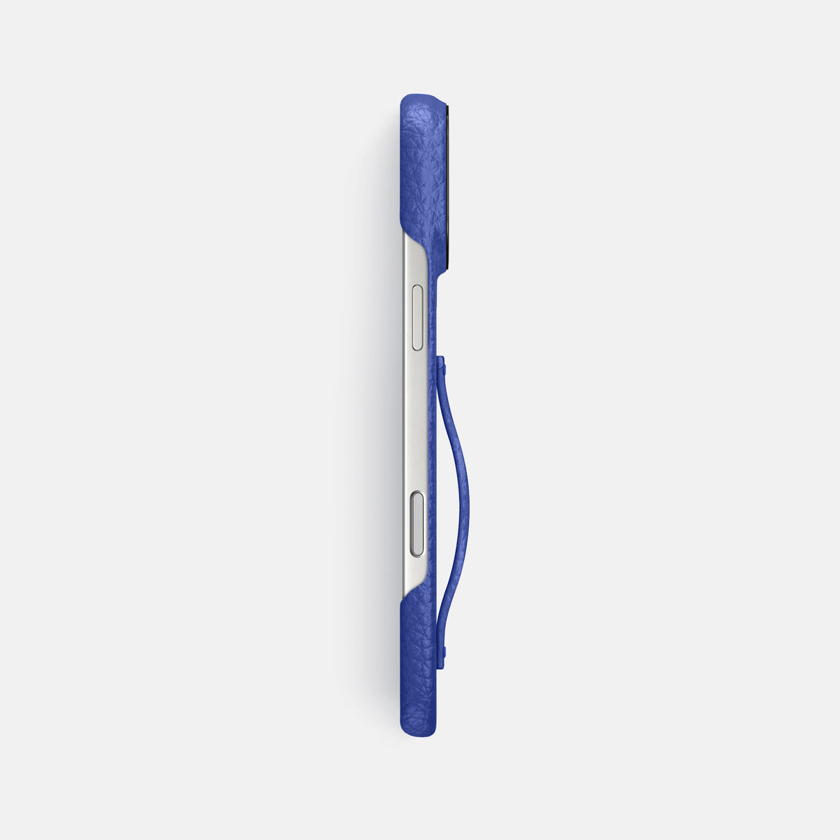 Finger Case For iPhone 17 Pro Max In Calf -3 | Royal-Blue-Black