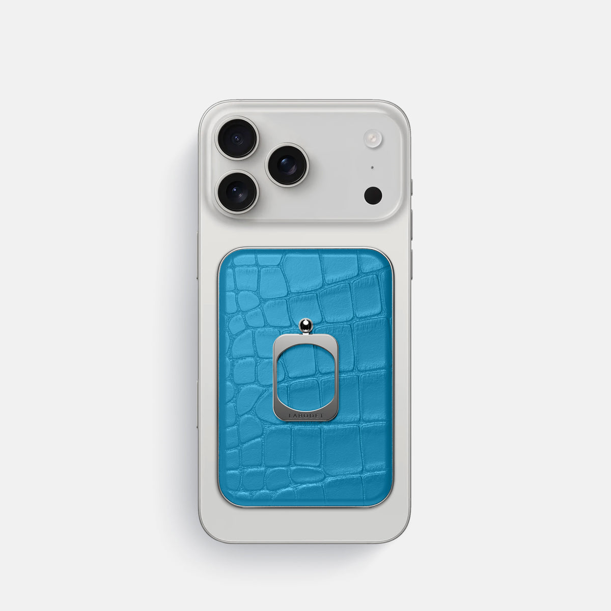 MagSafe Ring For iPhone 17 Pro In Alligator -1 | Curaçao-Blue-Steel