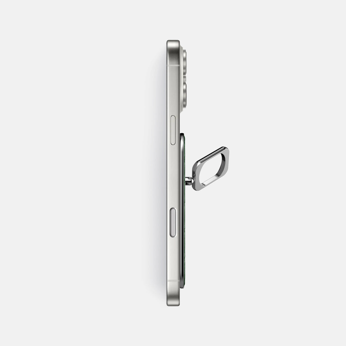 MagSafe Ring For iPhone 17 Pro Max In Calf -3 | Dark-Green-Steel