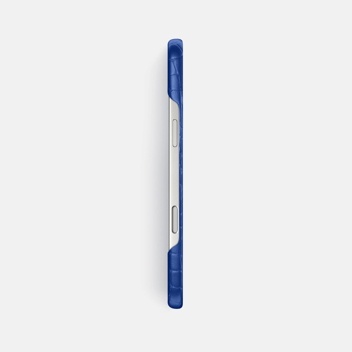 Slim Case For iPhone 17 Pro Max In Alligator -3 | Royal-Blue