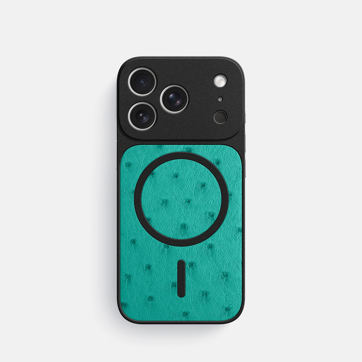 MagSafe Mask For iPhone 17 Pro In Ostrich -3 | Turquoise