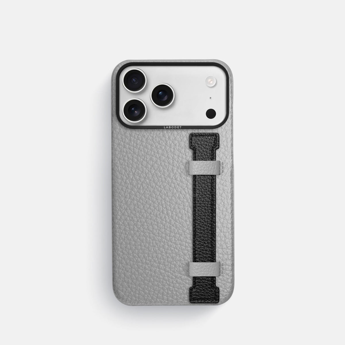 Handle Case Coloré For iPhone 18 Pro In Calf -1 | Nuage-Black