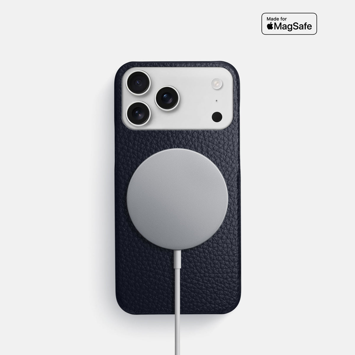 Slim Case For iPhone 18 Pro In Calf -5 | Marine