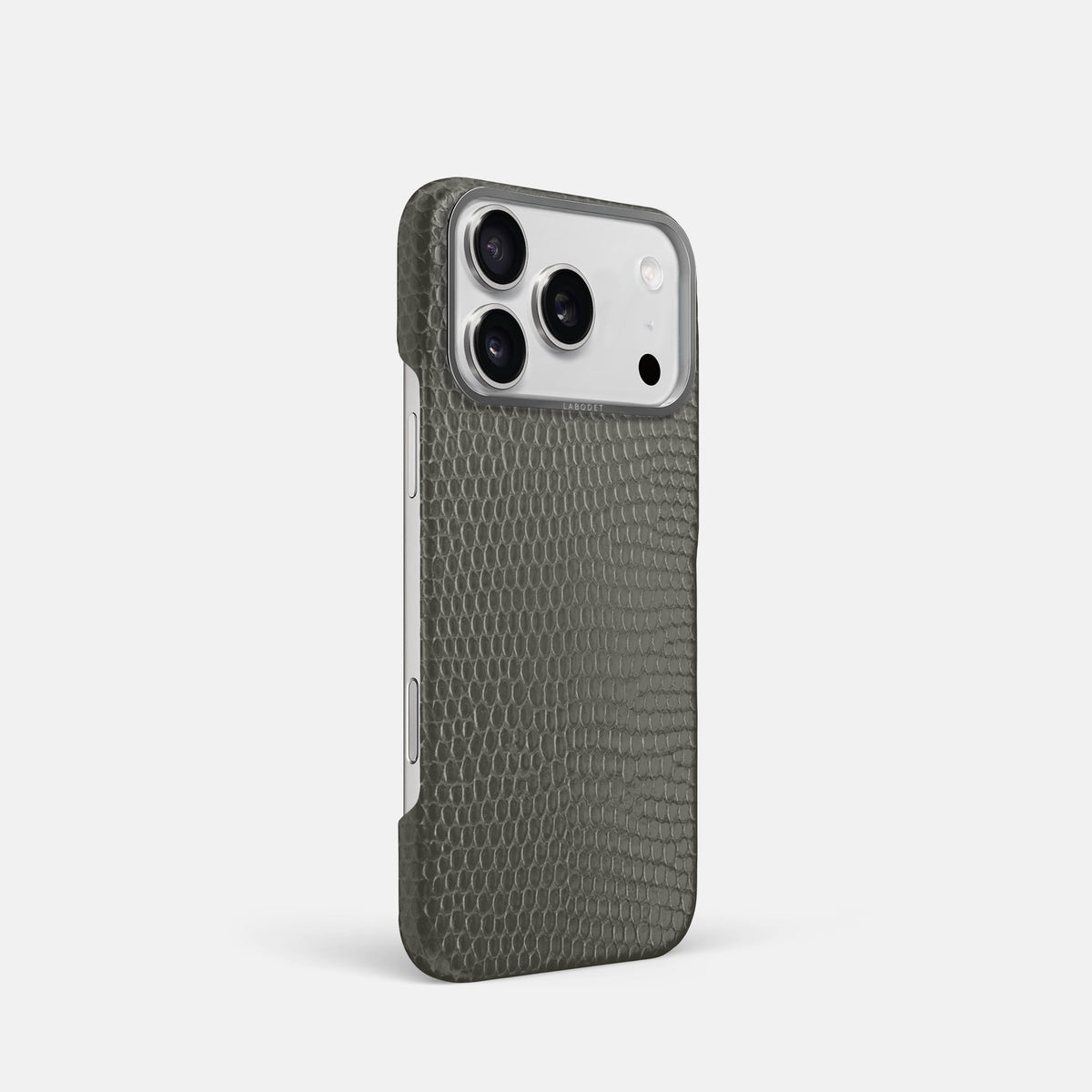 Classic Case For iPhone 18 Pro In Lizard -2 | Grey-Steel