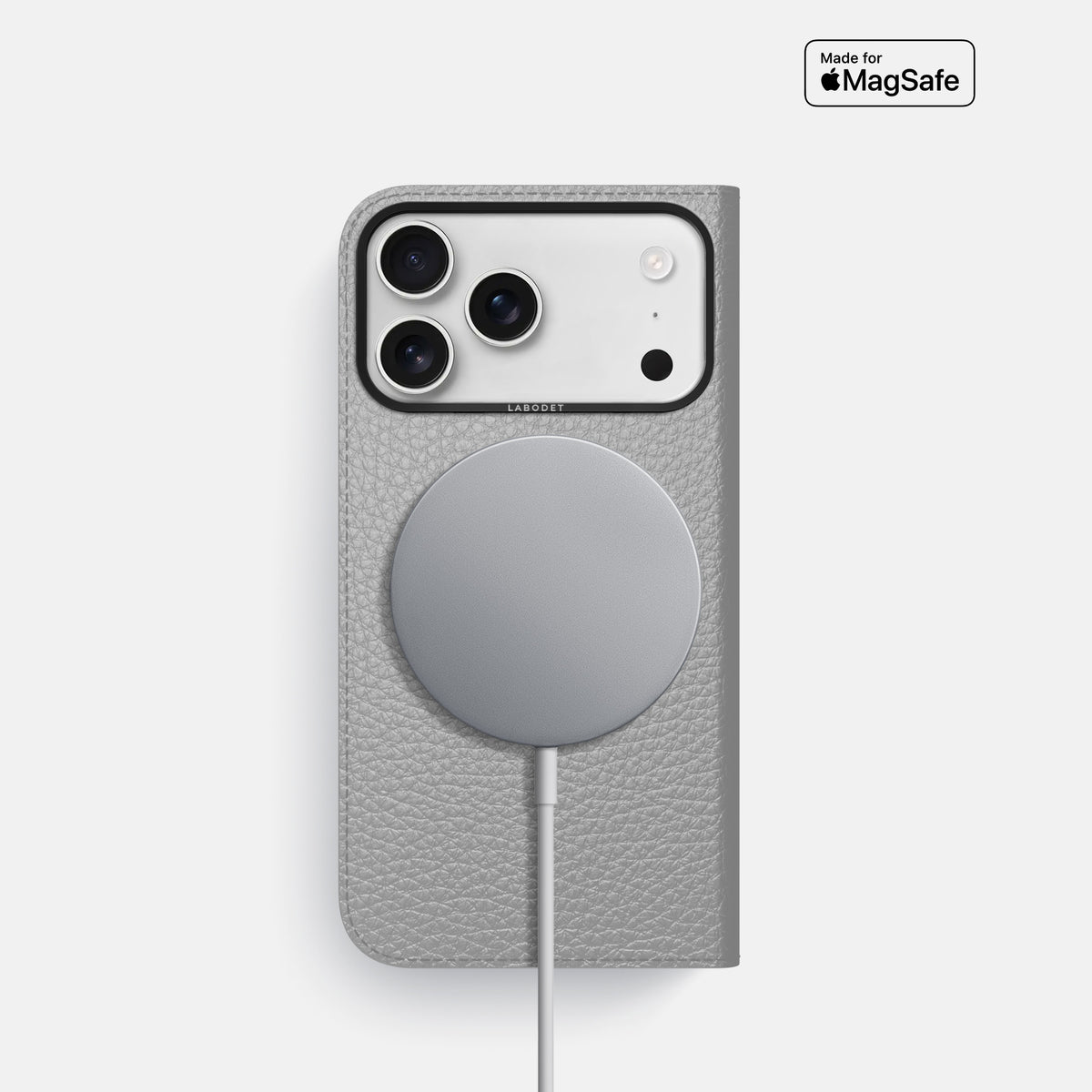 Folio Case For iPhone 17 Pro In Calf -3 | Nuage-Black