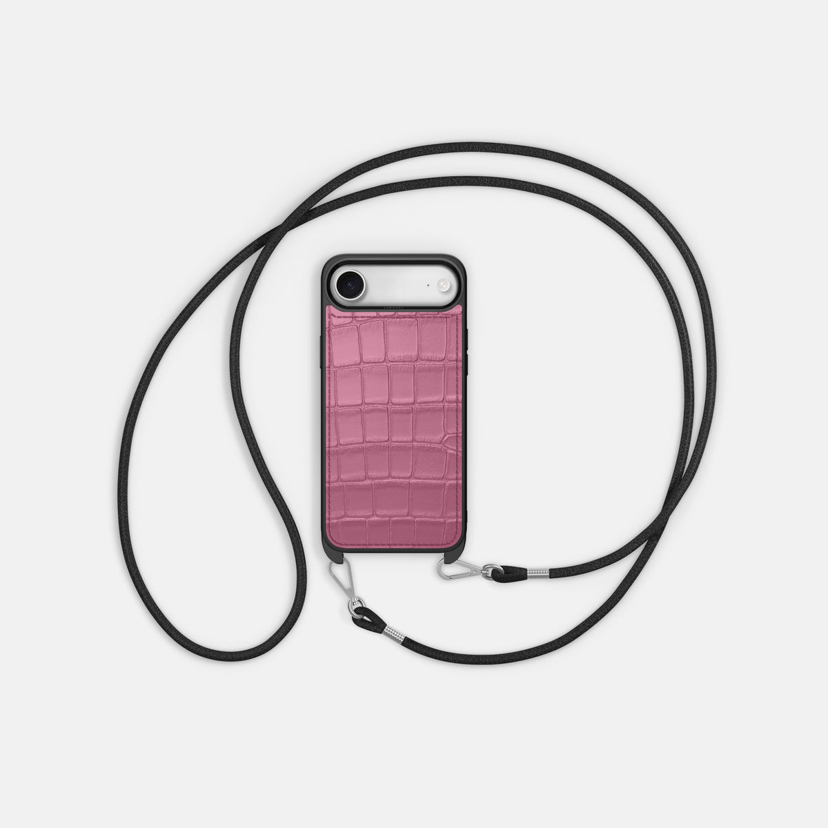 Crossbody Sport Case For iPhone 17 Air In Alligator -5 | Pink-Lagoon