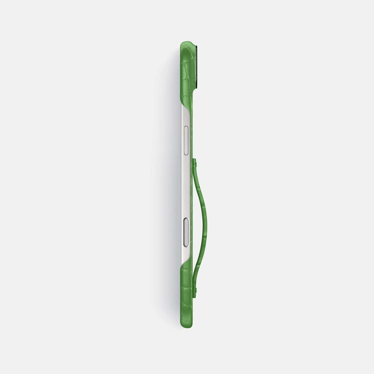 Finger Case For iPhone 17 Air In Alligator -3 | Apple-Green-Black