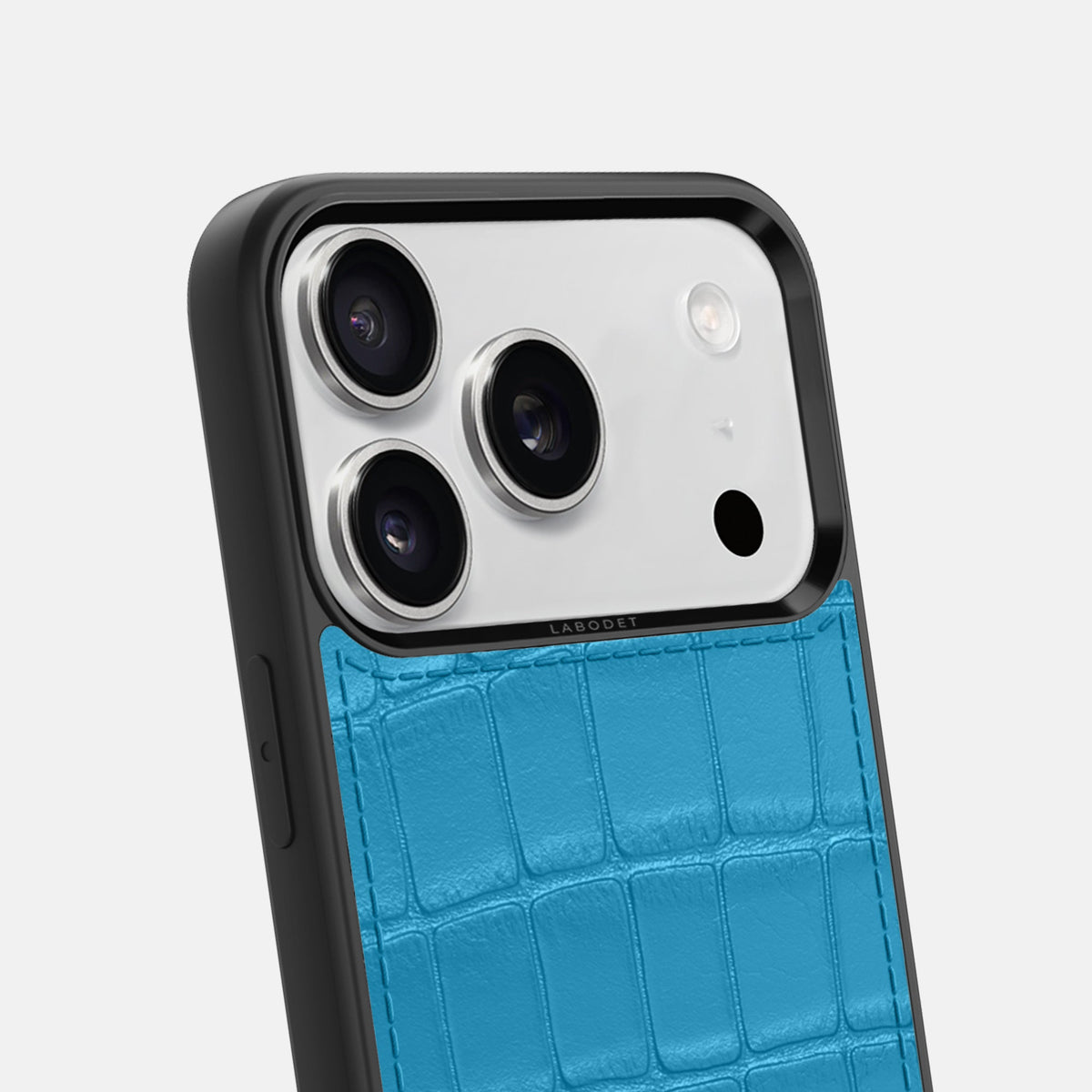 Sport Case For iPhone 18 Pro Max In Alligator -6 | Curaçao-Blue