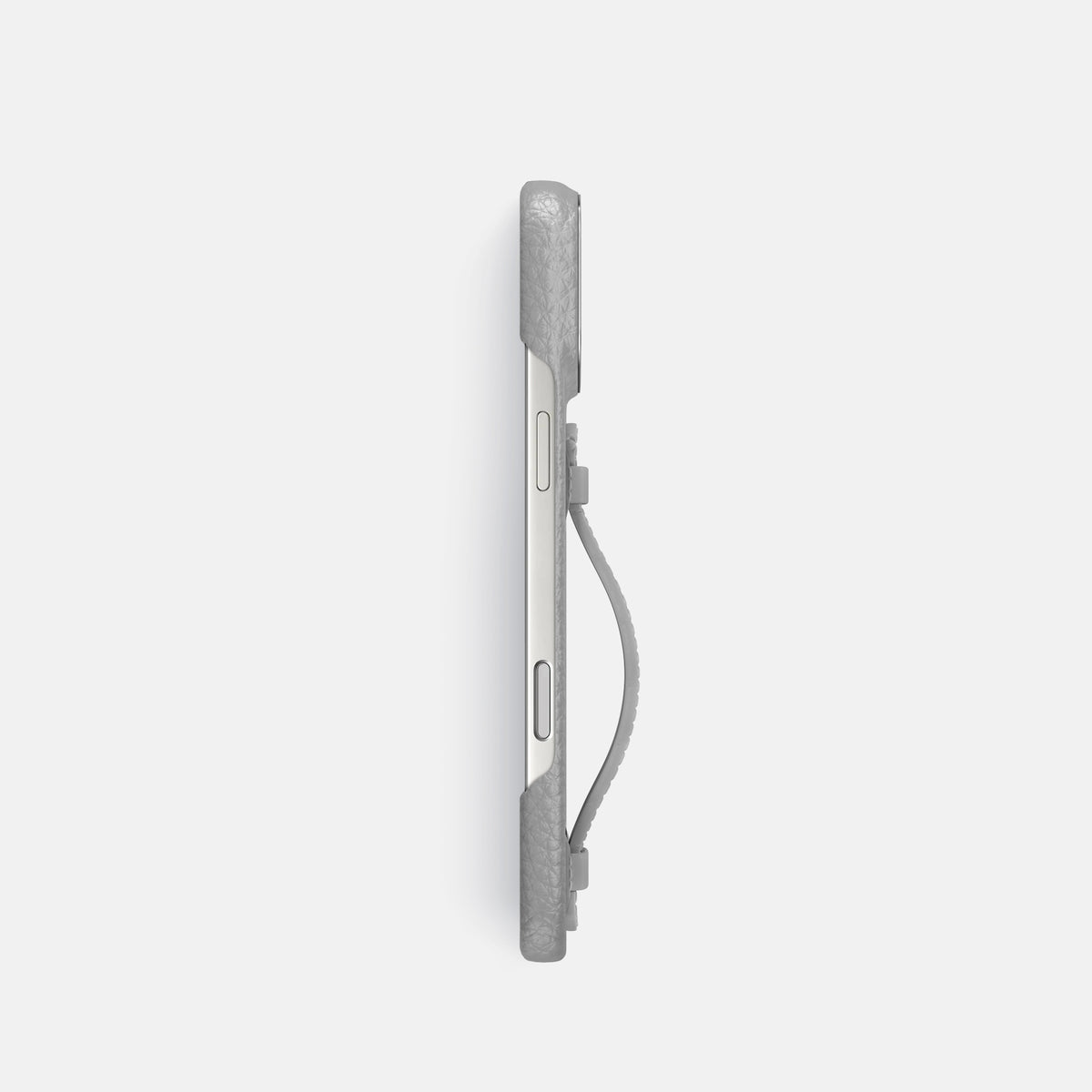 Center Handle For iPhone 17 Pro In Calf -2 | Nuage-Steel