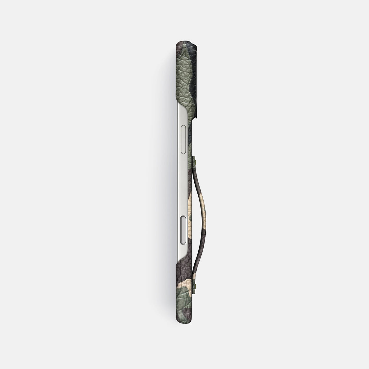 Finger Case For iPhone 17 Pro Max In Calf -3 | Camouflage-Black