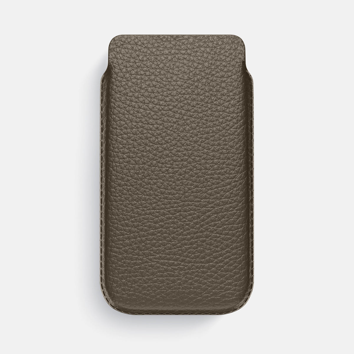 Pouch Case For iPhone 18 Pro Max In Calf -1 | Taupe