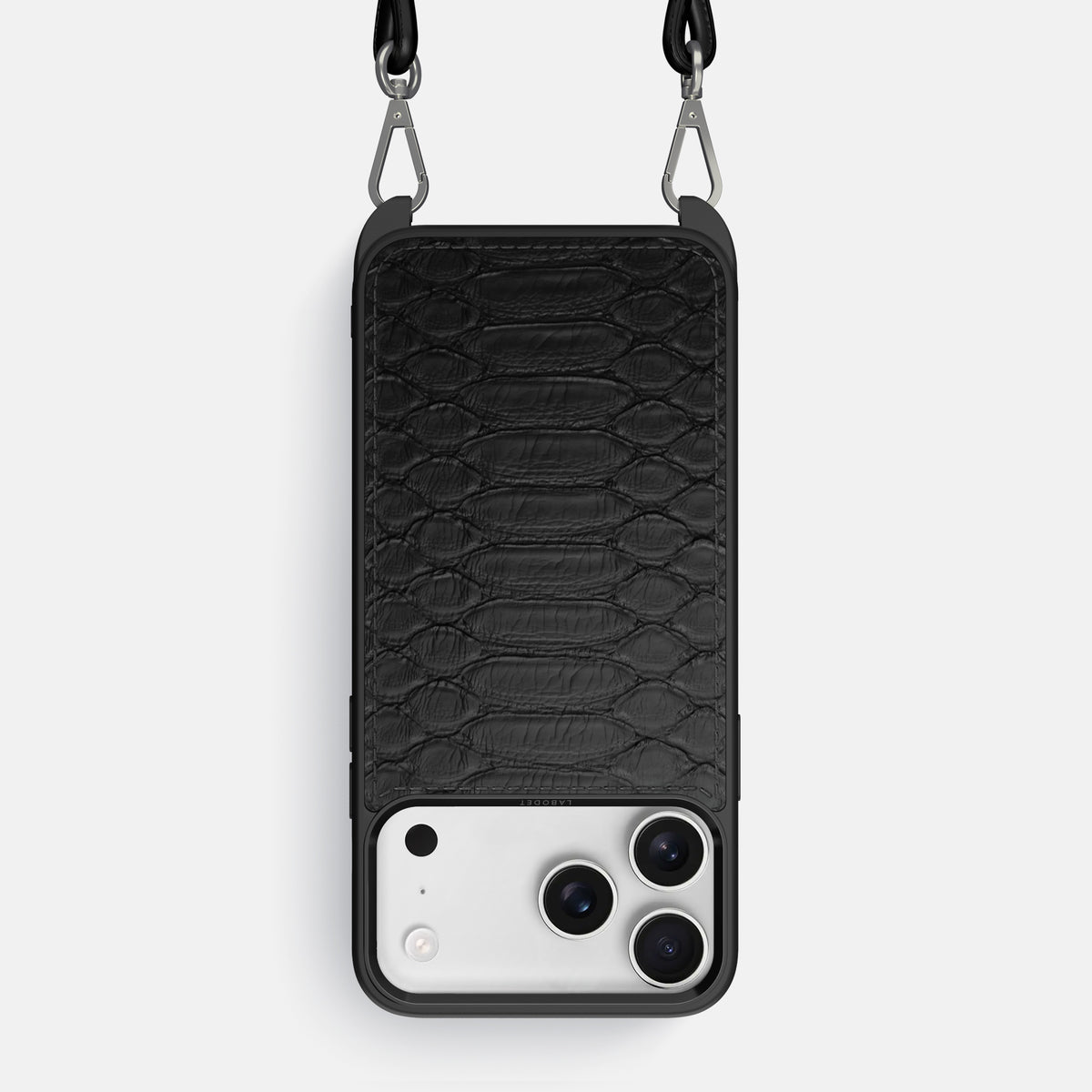 Crossbody Sport Case For iPhone 17 Pro Max In Python -1 | Black