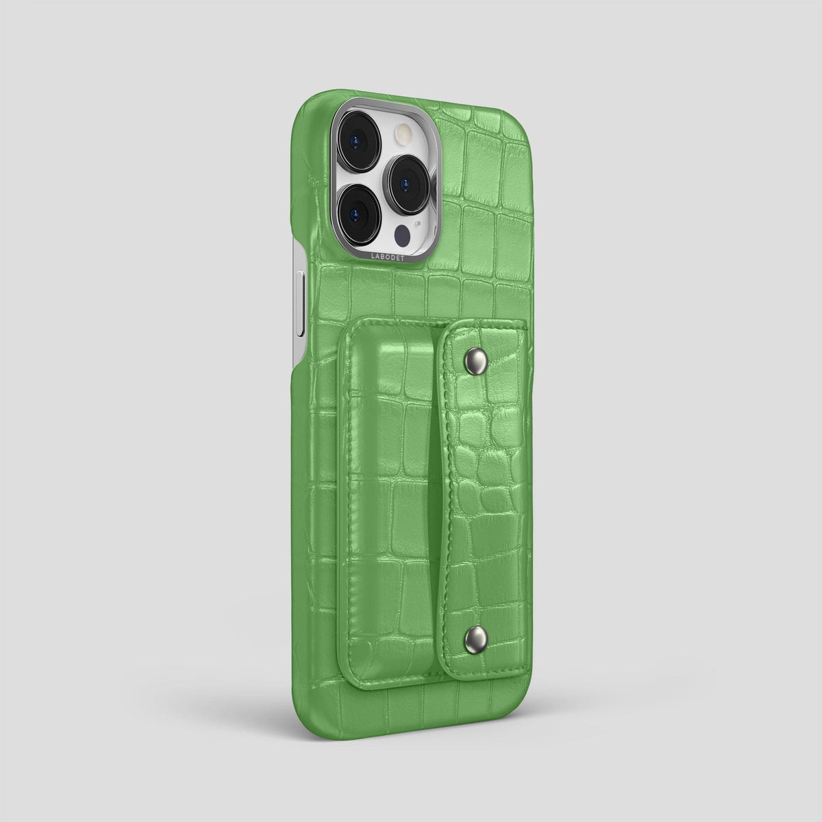 Apple-Green iPhone 14 Pro Max Envelope Alligator -3 | Apple-Green