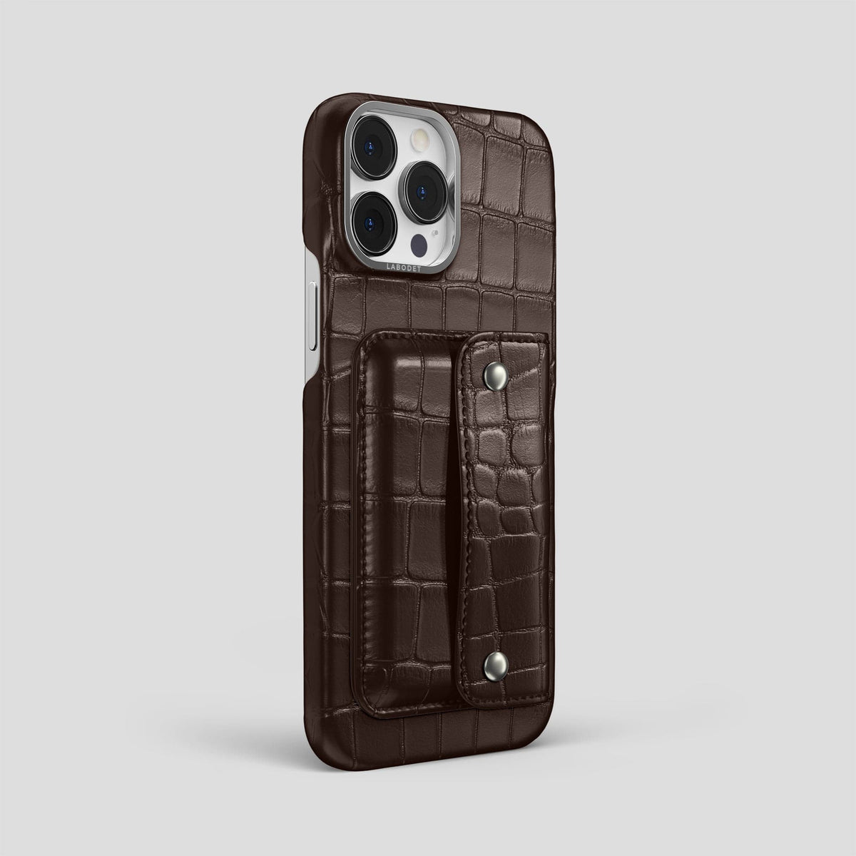 Dark Brown iPhone 14 Pro Max Envelope Alligator -3 | Dark-Brown