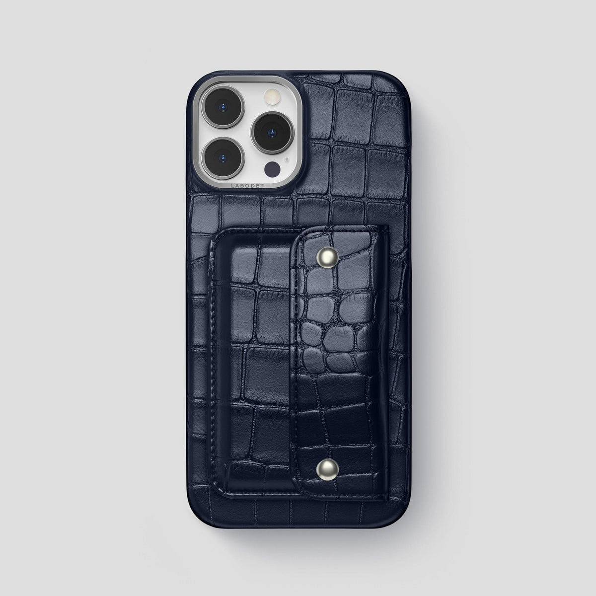 Navy Blue iPhone 14 Pro Max Envelope Alligator -1 | Navy-Blue