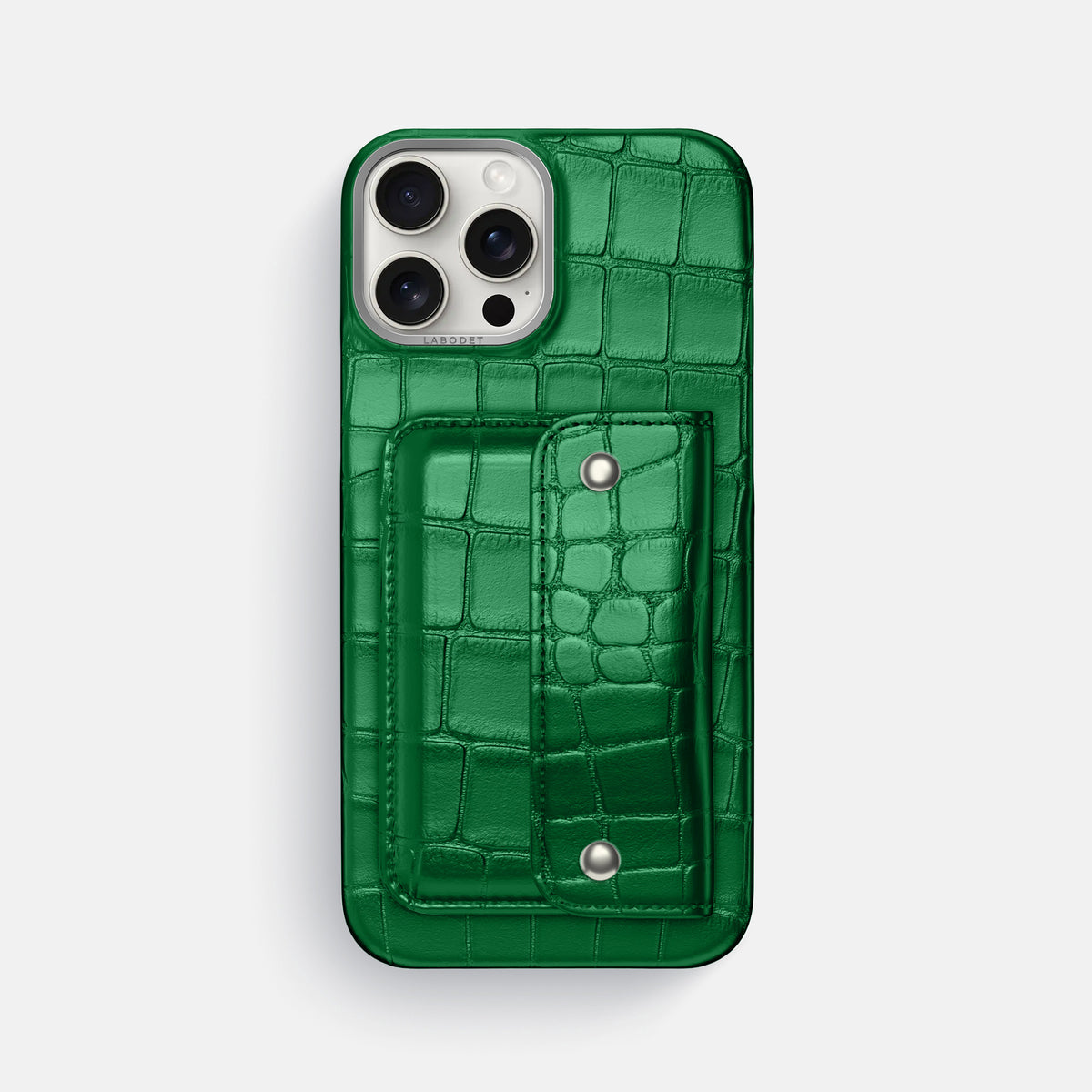 Forest-Green iPhone 16 Pro Max Envelope Case Alligator -1 | Forest-Green