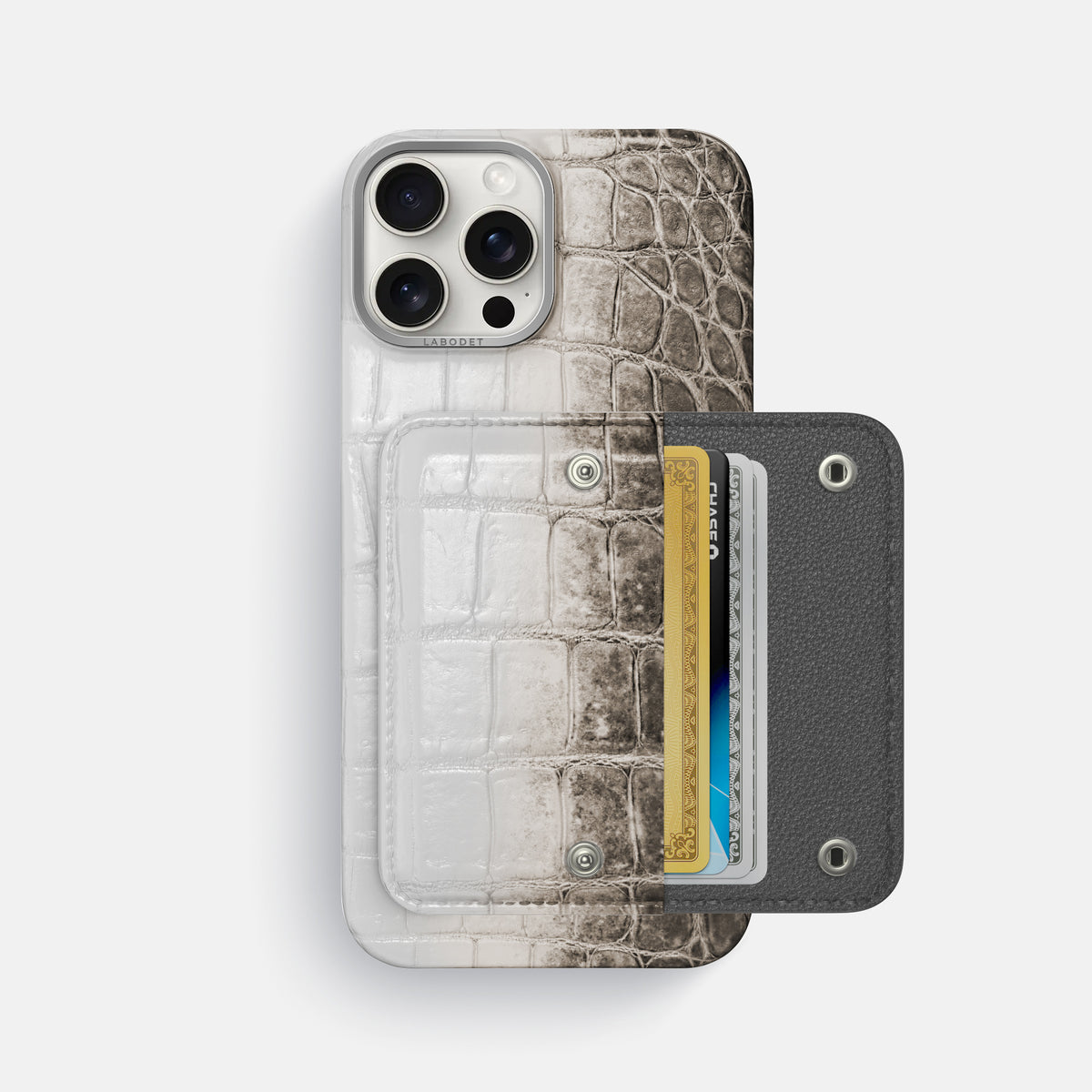 Dark-Brown iPhone 16 Pro Max Envelope Case Himalayan Crocodile -2 | Dark-Brown