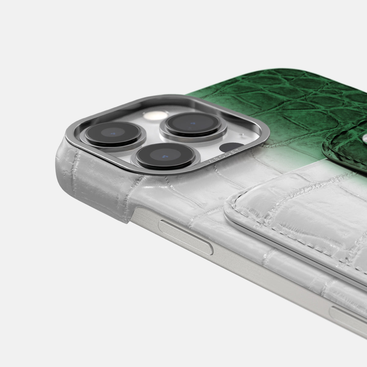 Green iPhone 16 Pro Max Envelope Case Himalayan Crocodile -5 | Green