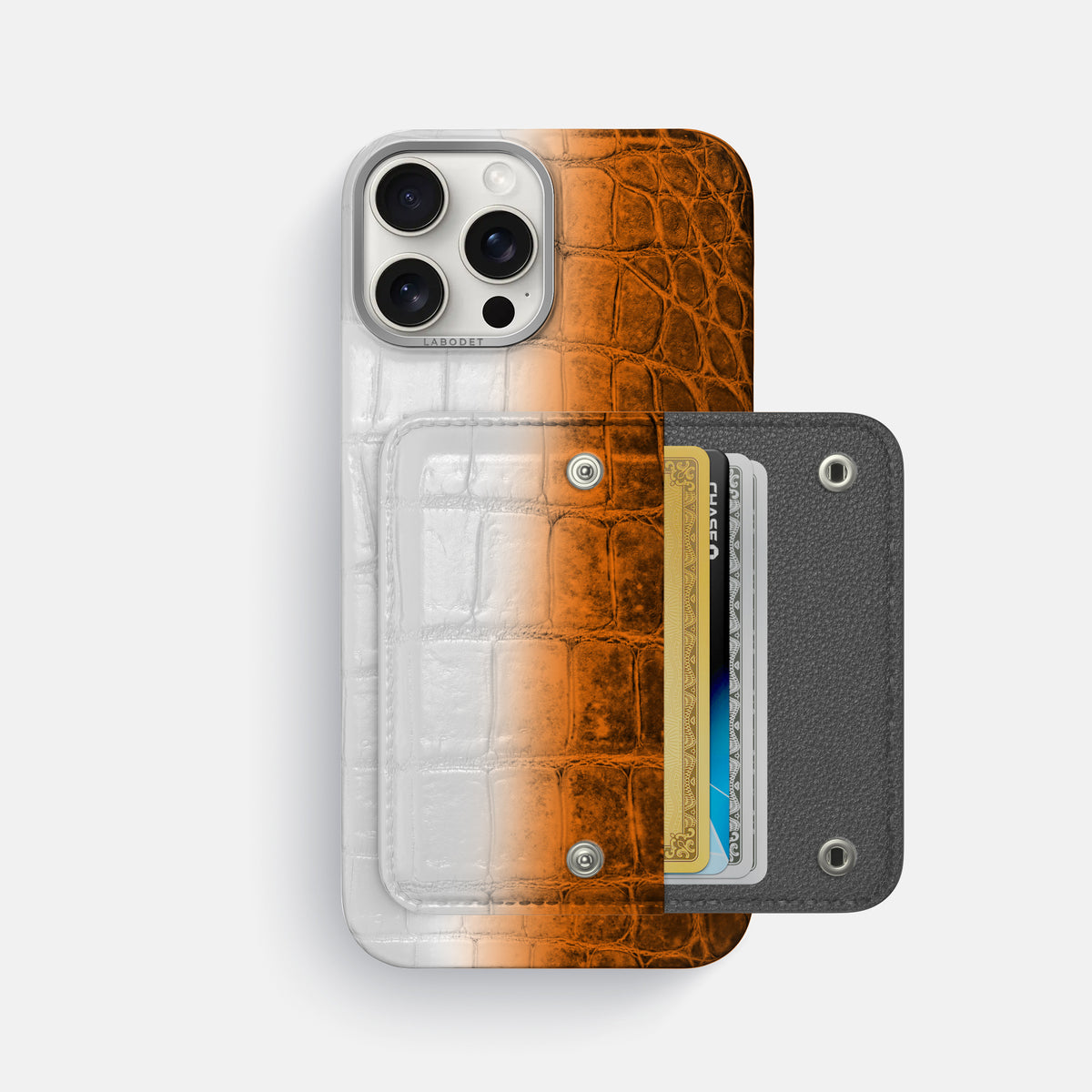 Orange iPhone 16 Pro Max Envelope Case Himalayan Crocodile -2 | Orange