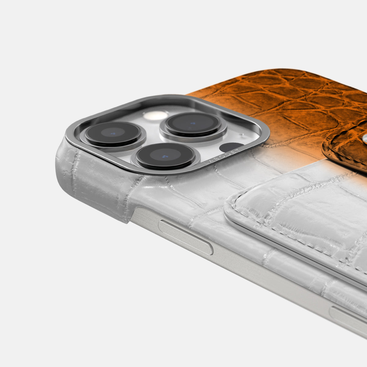 Orange iPhone 16 Pro Max Envelope Case Himalayan Crocodile -5 | Orange