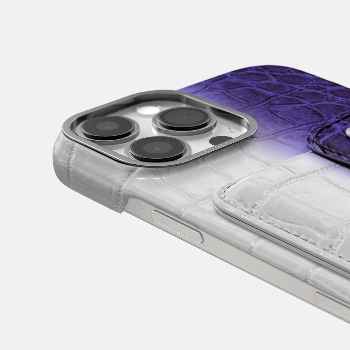 Purple iPhone 16 Pro Max Envelope Case Himalayan Crocodile -5 | Purple
