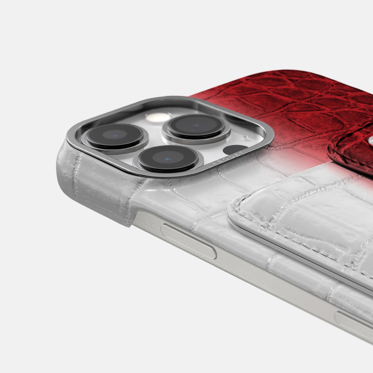 Red iPhone 16 Pro Max Envelope Case Himalayan Crocodile -5 | Red