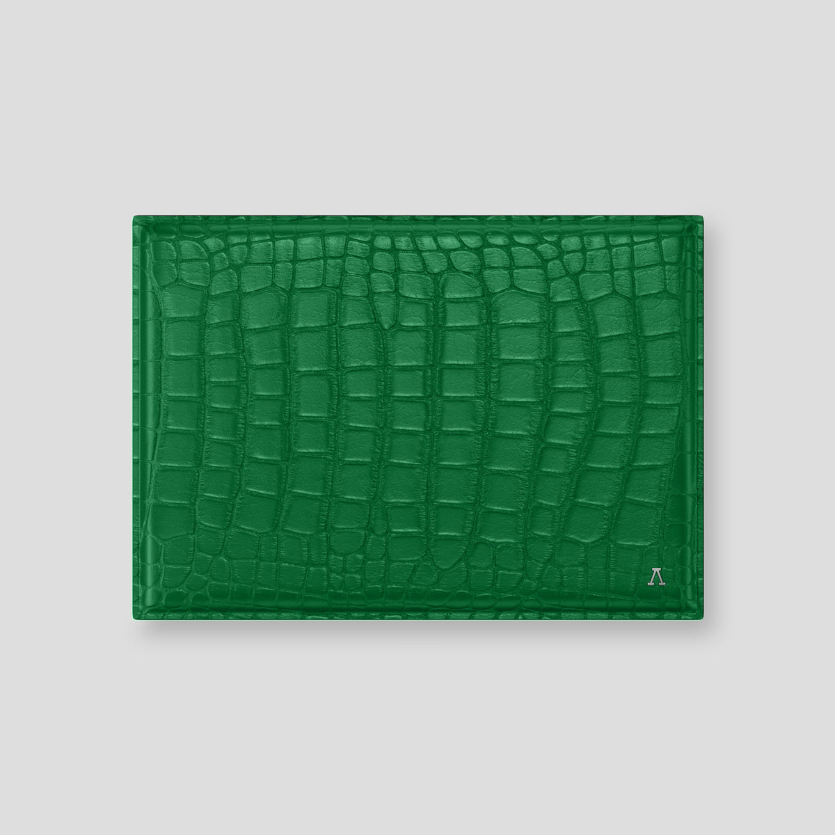 Forest-Green Envelope For MacBook Air 15-inch (2023 / 2024) In Alligator with Steel Metal -1 | Forest-Green-Steel