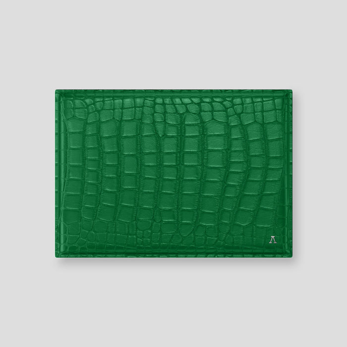 Forest-Green Envelope For MacBook Air 15-inch (2023 / 2024) In Alligator with Steel Metal -1 | Forest-Green-Steel