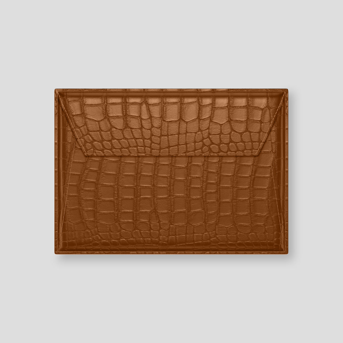 Honey Envelope Macbook 16 In Alligator with Steel Metal -2 | Honey-Steel