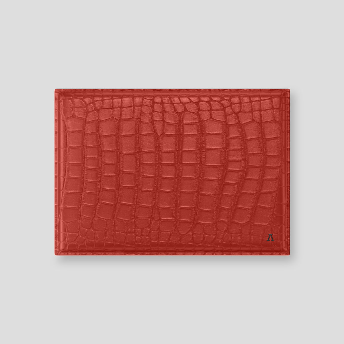 Red Envelope Macbook 16 In Alligator with Black Metal -1 | Red-Black