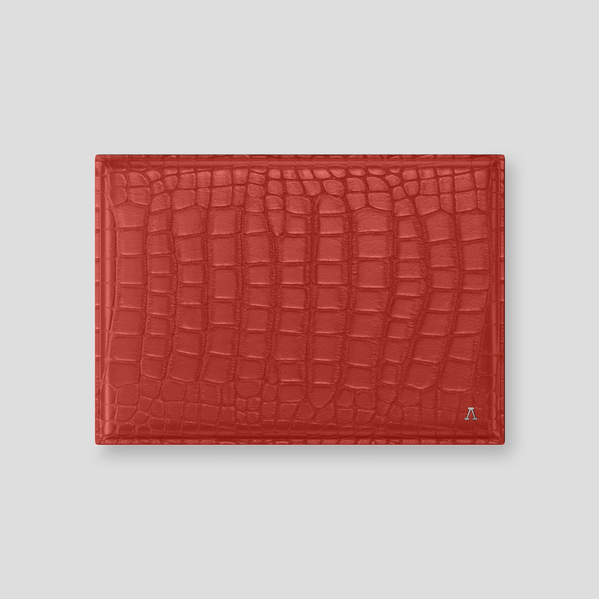 Red Envelope For MacBook Air 15-inch (2023 / 2024) Alligator with Steel Metal -1 | Red-Steel