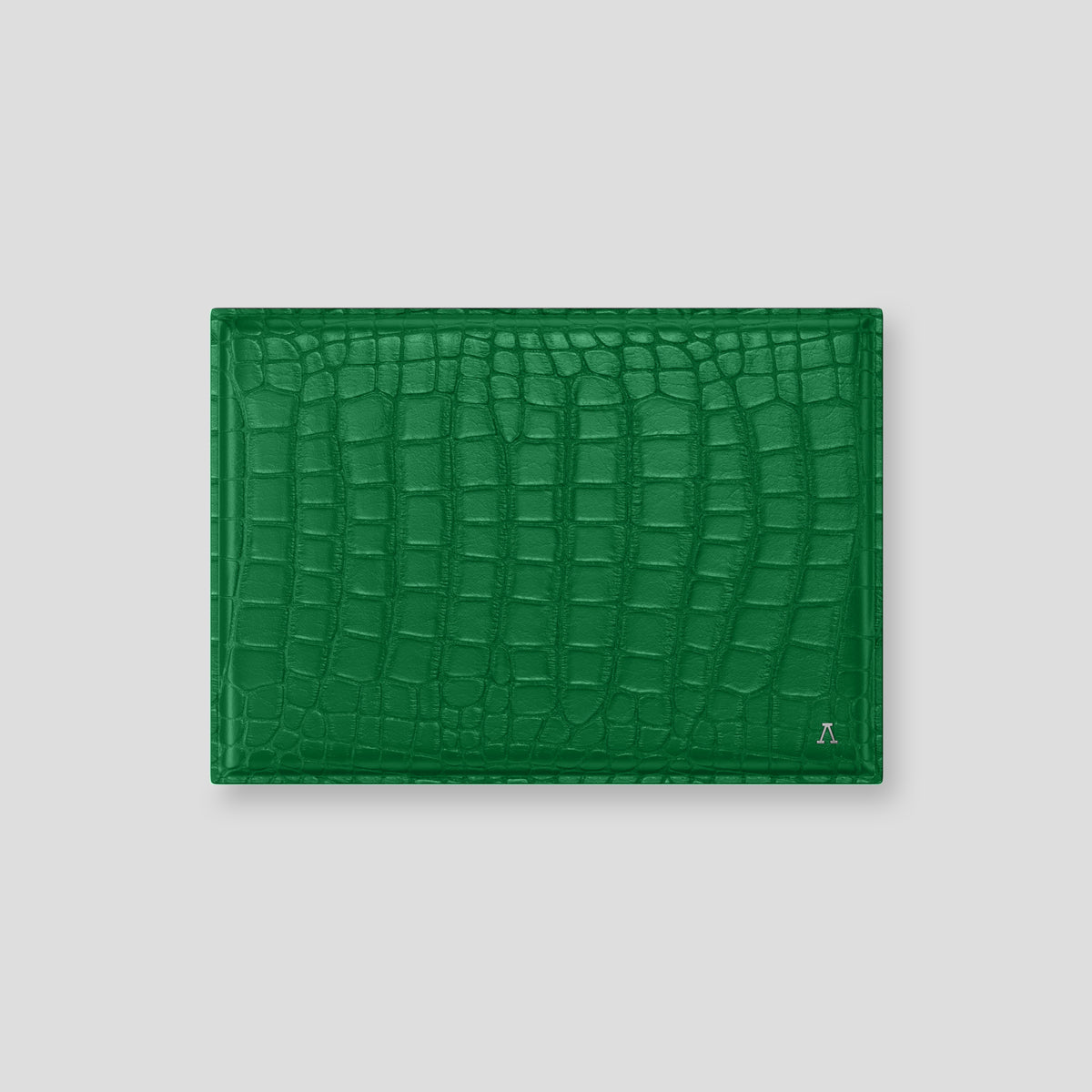 Forest-Green Envelope For MacBook Air In Alligator with Steel Metal -1 | Forest-Green-Steel