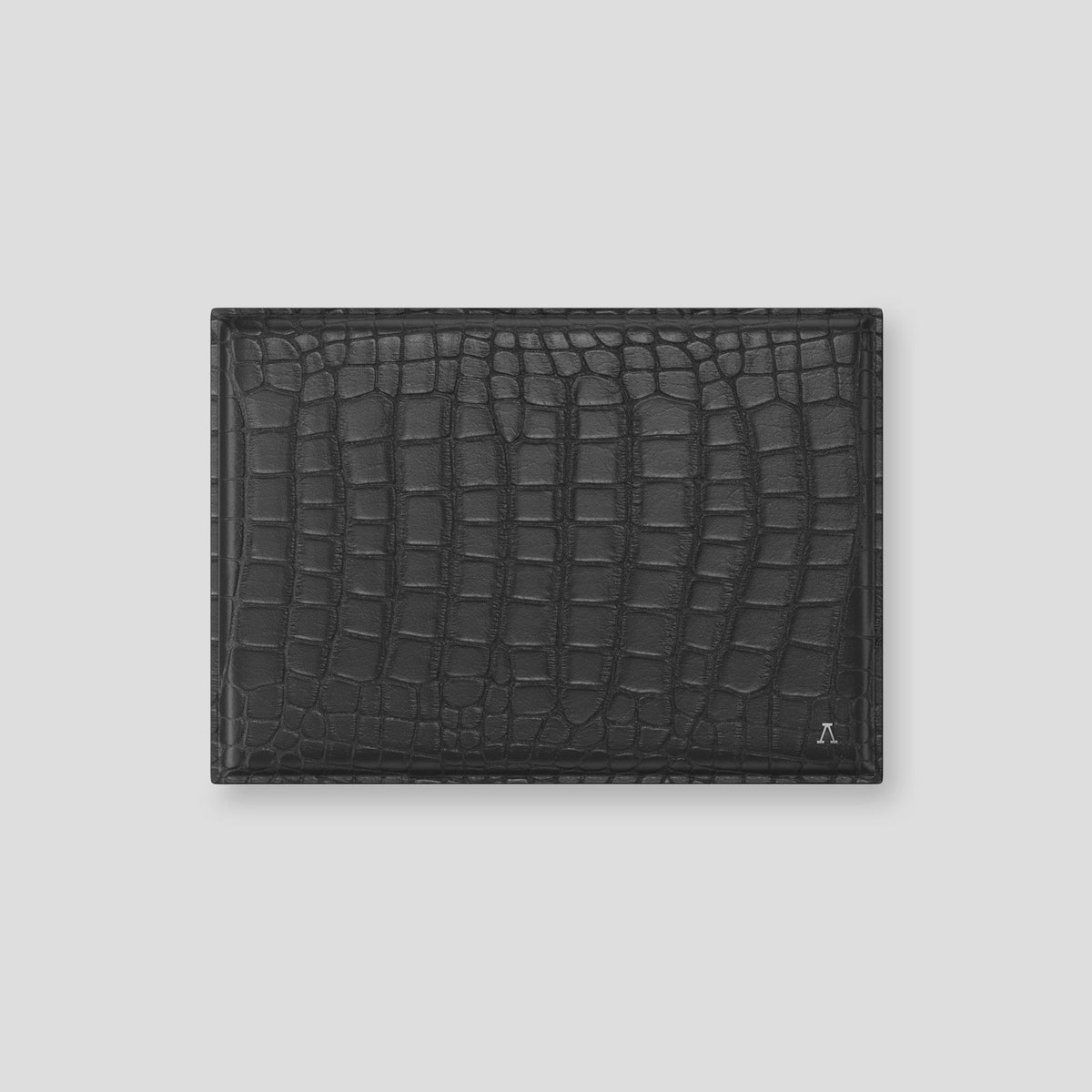 Grey Envelope For MacBook Air 13-inch (2022 / 2024) Alligator with Steel Metal -1 | Grey-Steel