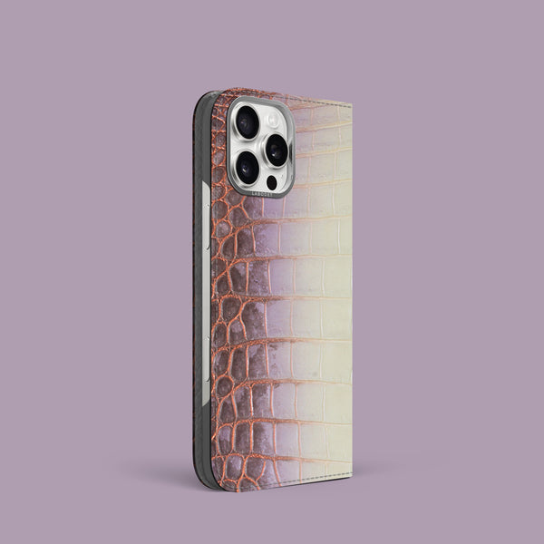 Folio Case 1/1 Lava For iPhone 16 Pro In Himalayan Crocodile