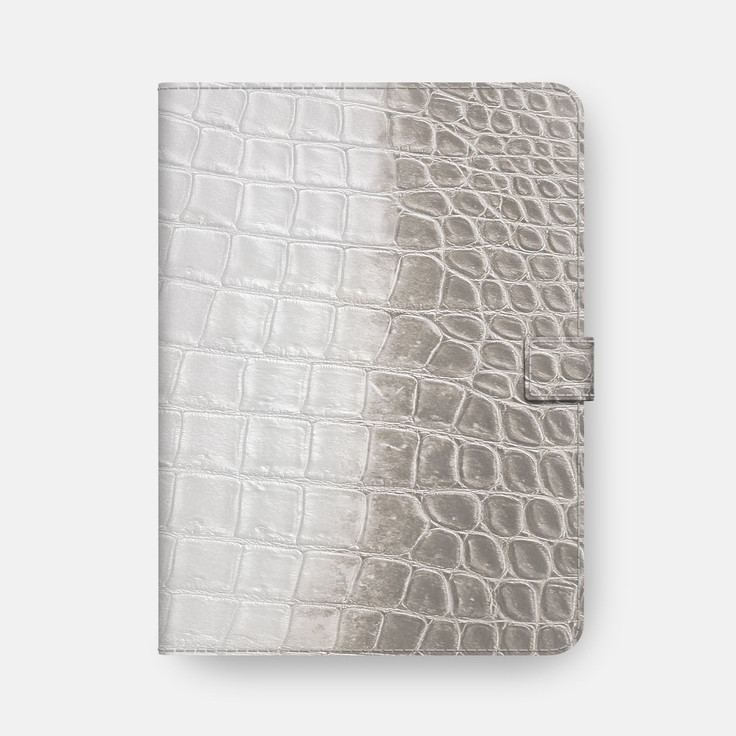 Grey iPad Pro 13-inch Folio Case Himalayan Crocodile -4 | Grey