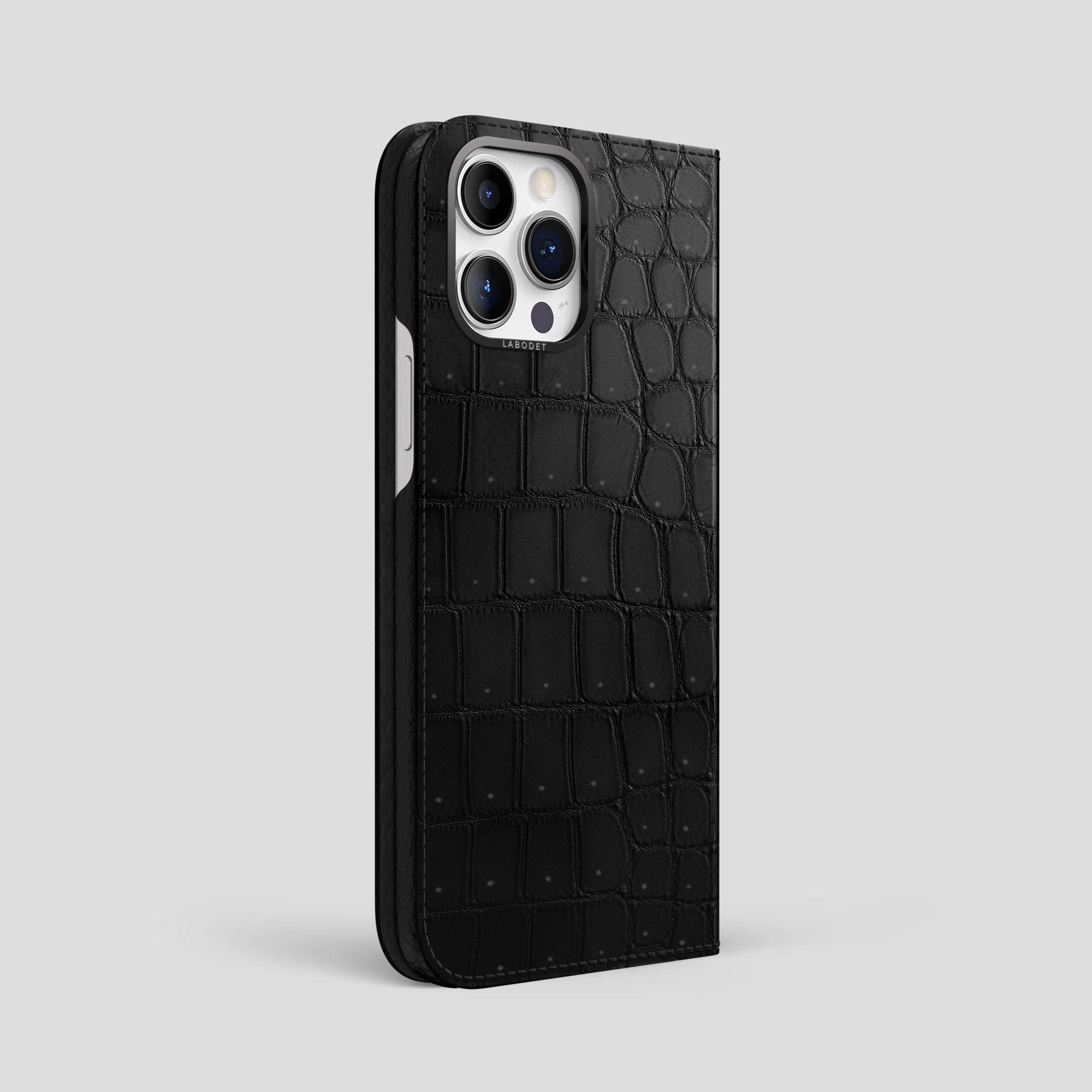BERLUTI スクリットレザー iPhone 14 Pro max フォリオ Folio Case For iPhone 14 Pro Max In Porosus Crocodile · Labodet