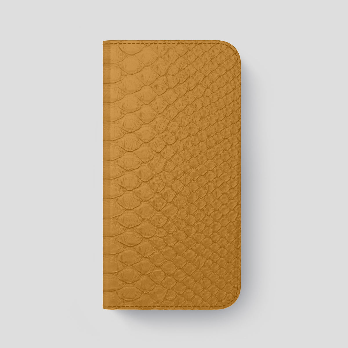 Honey iPhone 15 Pro Max Folio Case Python with Steel Metal -4 | Honey-Steel