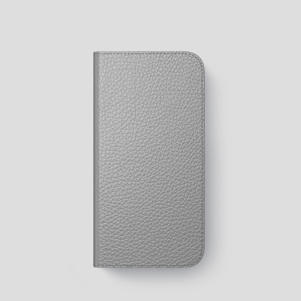 Nuage iPhone 15 Pro Folio Magsafe Case Calf with Gold Metal -4 | Nuage-Gold