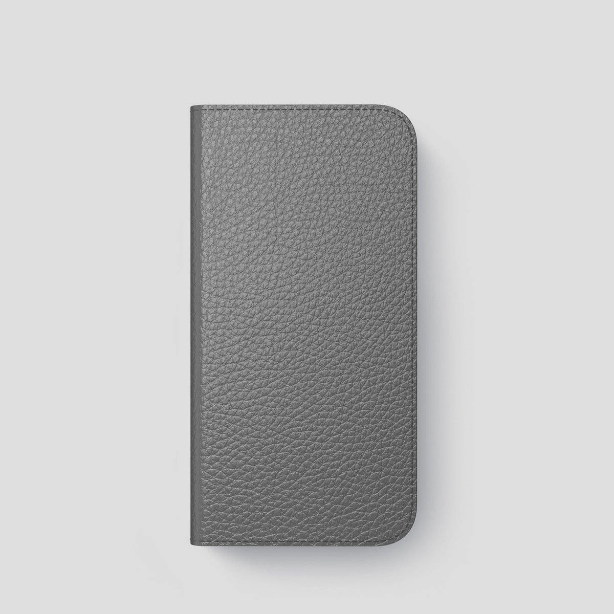 Souris iPhone 15 Pro Folio Magsafe Case Calf with Black Metal -4 | Souris-Black