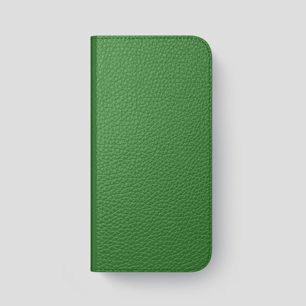 Herb iPhone 15 Pro Max Folio Magsafe Case Calf with Steel Metal -4 | Herb-Steel