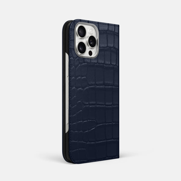 Folio Case For iPhone 16 Pro Max In Alligator