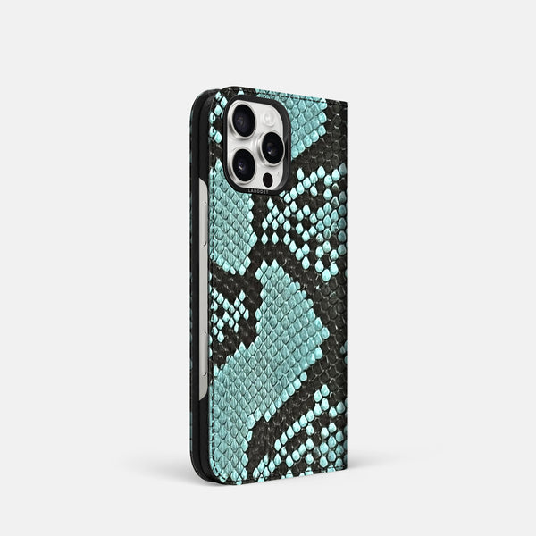 Folio Case For iPhone 16 Pro In Deluxe Python