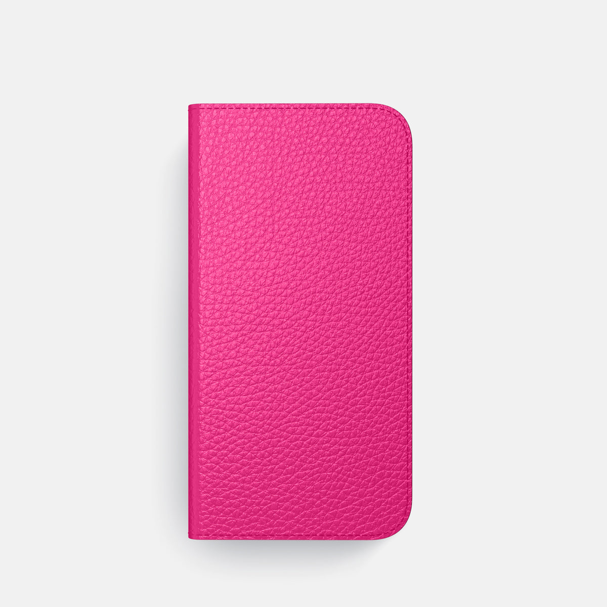 Magenta iPhone 16 Pro Folio Case Calf -4 | Magenta