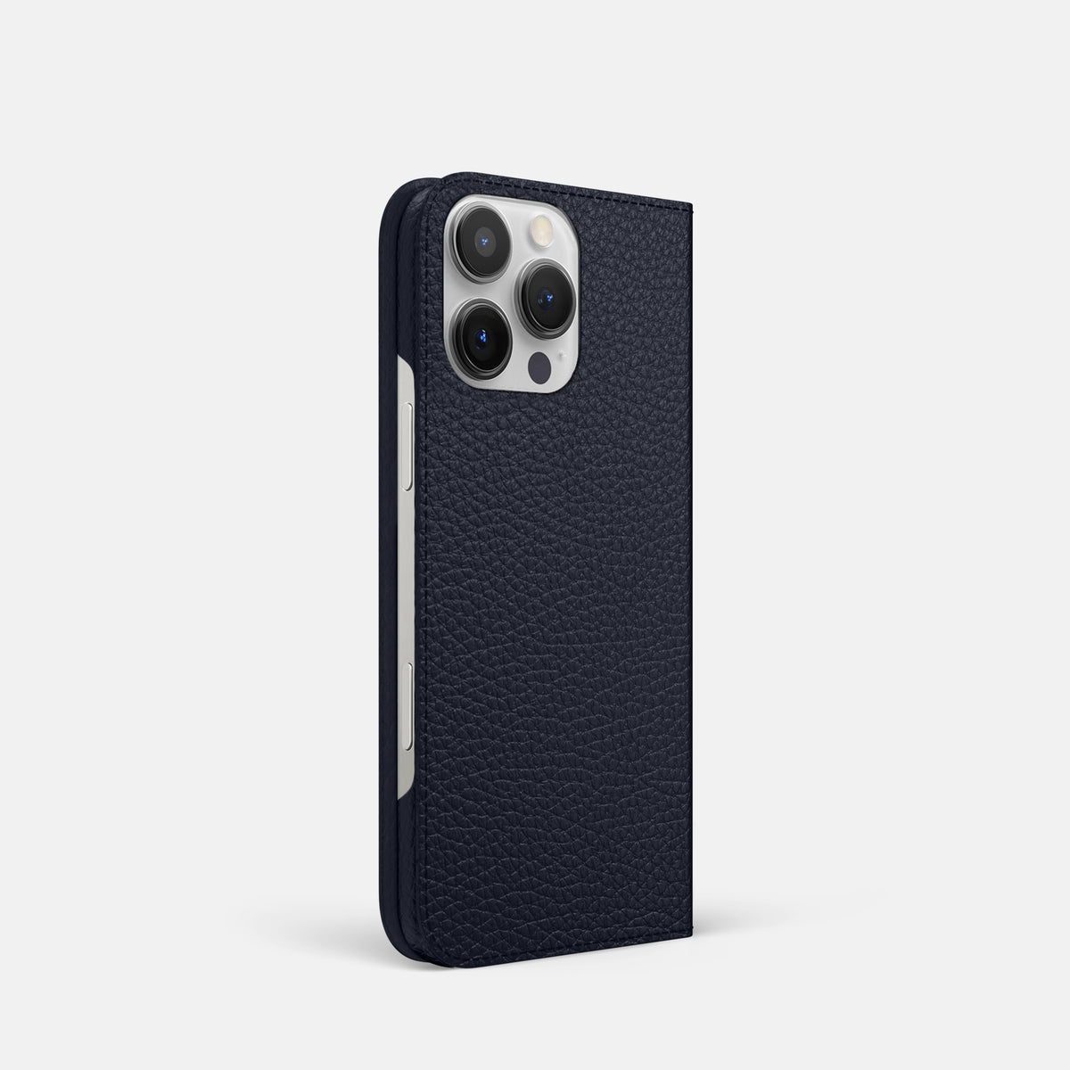 Marine iPhone 16 Pro Folio Case Calf -1 | Marine