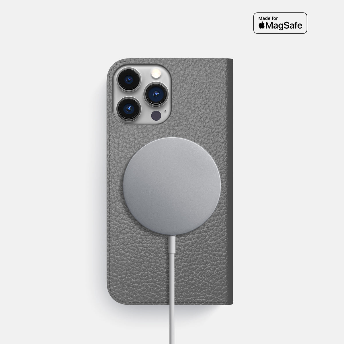 Souris iPhone 16 Pro Folio Case Calf -3 | Souris