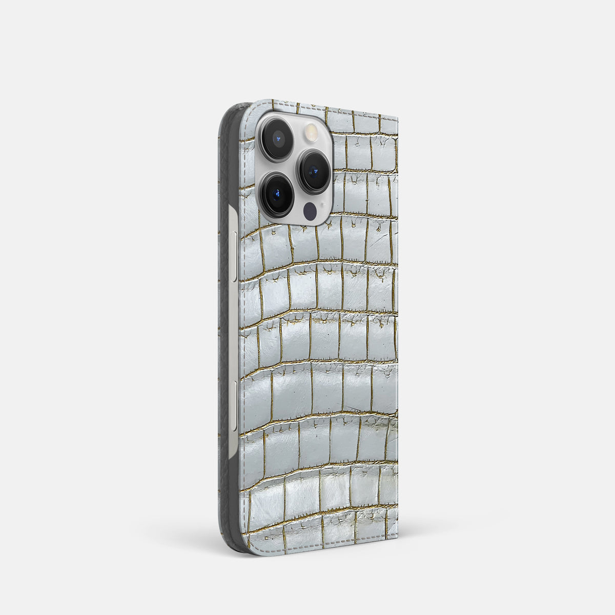 Arctic iPhone 16 Pro Folio Case Himalayan Crocodile -1 | Arctic