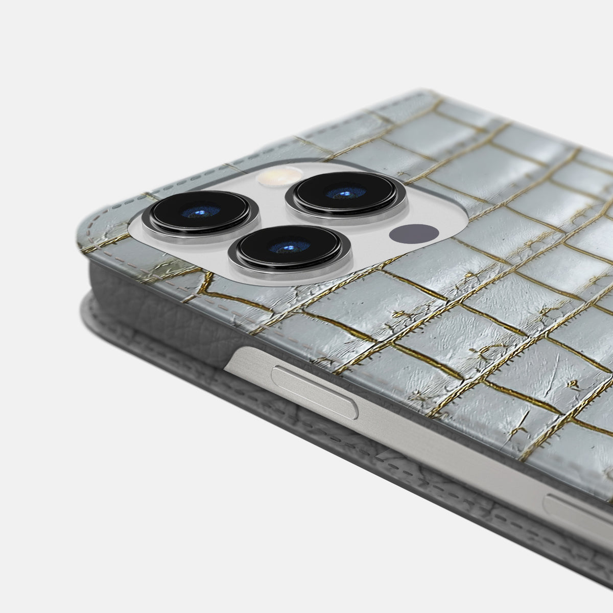 Arctic iPhone 16 Pro Folio Case Himalayan Crocodile -5 | Arctic